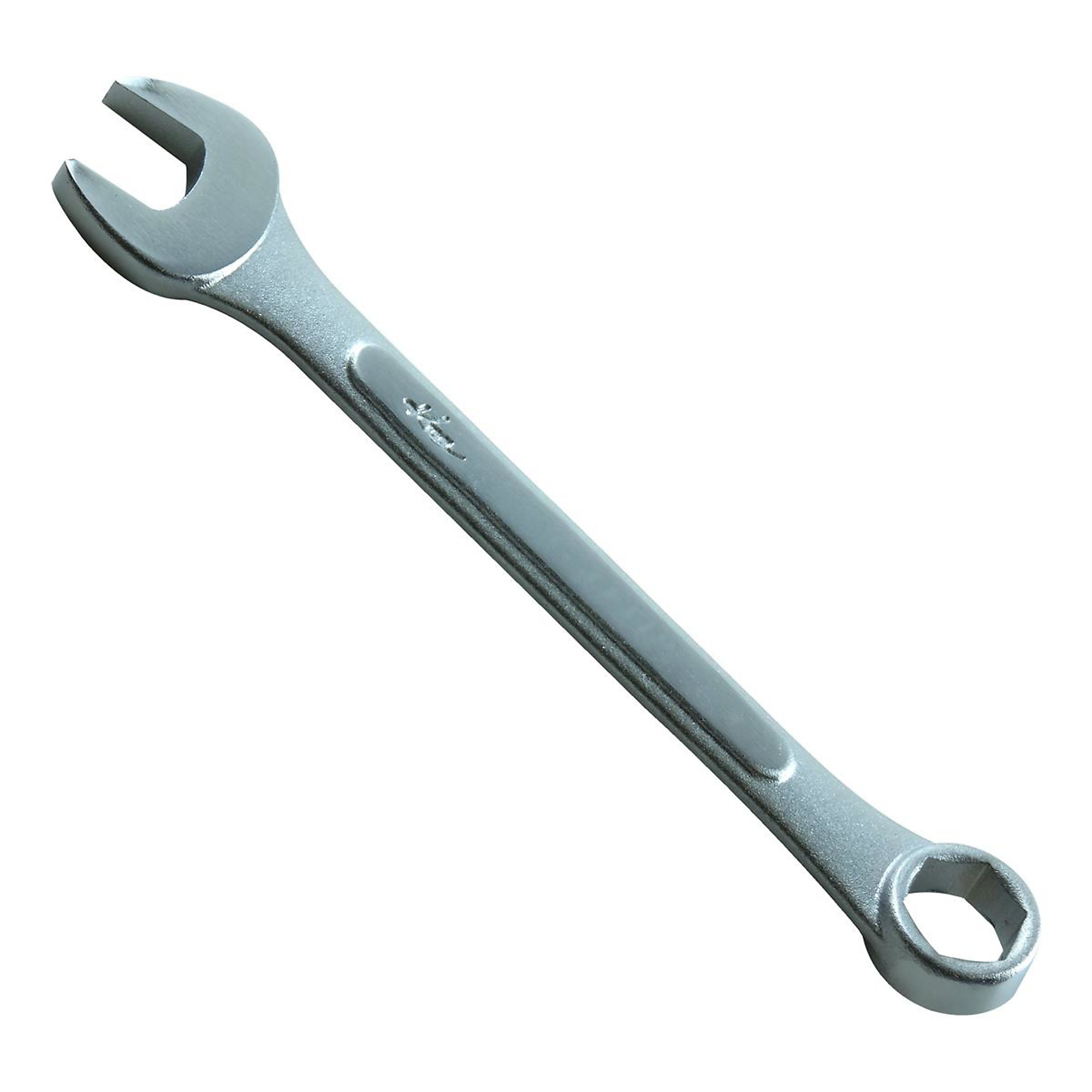 K-Tool International Combination Wrench — 7/16in., 6-Point, 15-Degree Offset, Chrome Vanadium Steel, Model# KTI41414